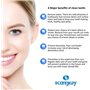 KongKay Lot de 8 têtes de brosse à dents de rechange pour Oralb Dual Clean, générique à double tête compatible avec brosse à den