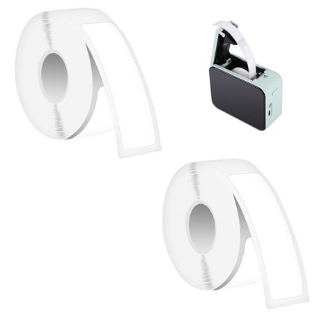 Frogetu 2 Rouleaux Ruban Étiqueteuse