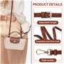 Sangle d'épaule en Cuir pour Sac Longchamp Femme