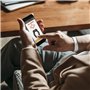 I LOCK IT Antivol de vélo GPS avec suivi GPS en direct | Application smartphone | Système d'alarme intelligent 110 dB | Écarteme