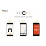 I LOCK IT Antivol de vélo GPS avec suivi GPS en direct | Application smartphone | Système d'alarme intelligent 110 dB | Écarteme
