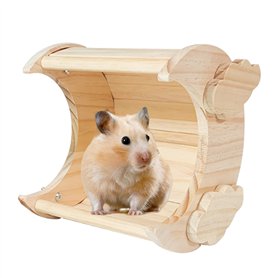Maison chinchilla en bois