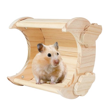Maison chinchilla en bois