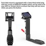 Hikig Lot De 2 Supports De Bureau Pour Contrôleurs SIM Flight Compatibles Avec Thrustmaster Hotas Warthog, T16000M, MFD, Logitec