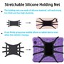 Hikig Support de tablette en silicone pour appuie-tête de voiture pour enfants sur siège arrière, compatible avec iPad, iPad min