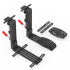 Lot de 2 Support de Bureau pour le joystick de jeu de Sim de vol Compatibles avec Logitech X52/ X52 Pro/ X56/ X56 Rhino/Winwing