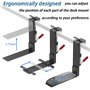 Lot de 2 Support de Bureau pour le joystick de jeu de Sim de vol Compatibles avec Logitech X52/ X52 Pro/ X56/ X56 Rhino/Winwing 