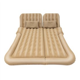 Ealtqund Matelas gonflable pour 2 personnes - Avec 2 coussins et pompe à air - Lit d'appoint confortable pour le camping