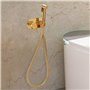 Douchette à main pour bidet - Kit d'hygiène personnelle - En acier inoxydable - Pistolet pulvérisateur réglable - Pour l'hygiène