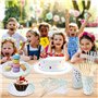 161 PCS Assiette Jetable Anniversaire