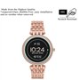 Verre de protection compatible avec Michael Kors Gen 5E Darci, verre trempé d'une dureté de 9H, film de protection d'écran anti-