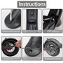 Garde Boue Trottinette Electrique Garde Boue Arrière Trottinette Support Métallique Accessoire Trottinette Electrique Pour Xiaom