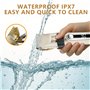 NWOUIIAY Tondeuse Chien Professionnel IPX7 Charge Rapide Tondeuse pour Chien Sans Fil à 5 Vitesses à Faible Bruit avec Ecran LCD