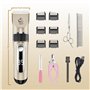 NWOUIIAY Tondeuse Chien Professionnel IPX7 Charge Rapide Tondeuse pour Chien Sans Fil à 5 Vitesses à Faible Bruit avec Ecran LCD