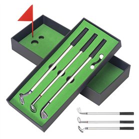 MumdoYAL Mini Golf，Cadeaux de Golf，Ensemble de stylos Golf，Golf Accessoire，avec Une boîte-Cadeau Noire