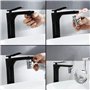 Pulvérisateur de toilettes pour bidet - Accessoire de bidet d'eau chaude en acier inoxydable pour lavabo ou toilette, comprenant