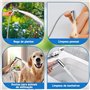 Pulvérisateur de toilettes pour bidet - Accessoire de bidet d'eau chaude en acier inoxydable pour lavabo ou toilette, comprenant