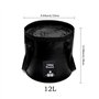 Jardinage - Seau Pliant pour Bassin de Lavage