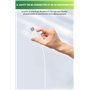 Bouge Chargeur Compatible avec Braun Rasoir électrique Série 9 7 5 3 1 Remplacement Charge Adaptateur de Câble d'Alimentation