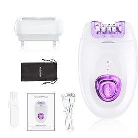 XinBarber Épilateur 2 en 1 pour femme - Appareil de rasage pour le visage