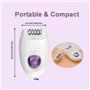 XinBarber Épilateur 2 en 1 pour femme - Appareil de rasage pour le visage, les aisselles, les jambes, les aisselles - Type C - C