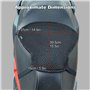 Pelucton Housse de Selle Moto Scooter avec Protection Solaire, Coussin de Siège Scooter en Maille Respirante, Protecteur de Sell