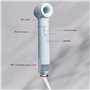QL Mini Sèche-cheveux Portable,Seche Cheveux de Voyage,3 Temperatures / 2 Speeds，Concentrator Included，Compact Léger Hair Dryer 