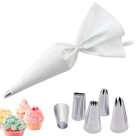 Blanc Douille Patisserie Poche à Douille Patisserie