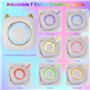 GuKKK Imprimante Photo Portable, Mini Imprimante Photo Instantané sans Fil, Imprimante Thermique sans Fil BT Imprimante Mobile a
