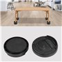 Rehausseur de Table, 8 pcs Pieds de Lit Rehausseurs de Meuble Augmenter Hauteur Lit Rehausseurs Empilables Pieds de Meubles Haut
