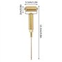 VOBOR Facial Roller Massager, Détecteur de points d'acupuncture Oreille faciale Acupoints Printemps Aiguille Roller Massage pour
