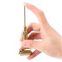 VOBOR Facial Roller Massager, Détecteur de points d'acupuncture Oreille faciale Acupoints Printemps Aiguille Roller Massage pour