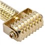 VOBOR Facial Roller Massager, Détecteur de points d'acupuncture Oreille faciale Acupoints Printemps Aiguille Roller Massage pour