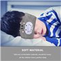 Suszian Casque sans Fil pour Enfants, Bandeau Bluetooth V5.0 pour Enfants, Masque de Sommeil Bluetooth, Bandeau Souple avec Haut