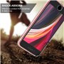 Gnews Coque pour iPhone SE 3/2 (modèle 2022/2020) Housse, Coque pour iPhone 7/8 Coque Transparent Silicone TPU Case Intégral 360
