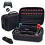 Étui pour Nintendo Switch - LYCEBELL Housse Sacoche de Transport à Coque Rigide Anti Choc pour Console Switch