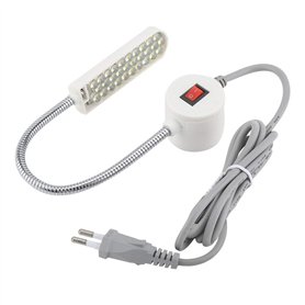 Jadeshay Lampe Machine A Coudre - Lampe de Col de Cygne de Travail Légère 30 LED avec Base magnétique pour Tours