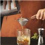 HEMOTON Lot de 4 passoires à Cocktail en Acier Inoxydable à Mailles Fines (8,5 cm)