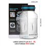 1.8l Grande Capacité pour Pièces