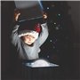 Lampe Lune 3D, ALED LIGHT Veilleuse LED Lampe Luna Tactile 3 Couleurs, 15cm/5,9inch Diamètre, USB Rechargeable Veilleuse Lune po