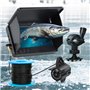YQXTOOEL Caméra de pêche sous-marine avec ligne de 30 m