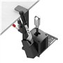 Support de bureau universel pour levier de vitesse Sim Racing et frein à main compatible avec levier de vitesse Logitech G, Thru