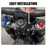 JESTOP Support de montage de phare universel pour Sur Ron LBX/S Segway X160 X260, support solide et durable pour phares d'origin