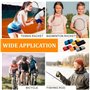 WOLMIK Lot de 6 grips pour raquette de tennis, badminton, raquette de squash, autocollant, antidérapant