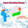 Paochocky Kit de Pistolet à Eau Jouets 1400ml portée de 10m pour fêtes Estivales en Plein air Piscine Jardin Plage D'été Cadeau 
