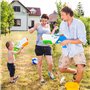Paochocky Kit de Pistolet à Eau Jouets 1400ml portée de 10m pour fêtes Estivales en Plein air Piscine Jardin Plage D'été Cadeau 