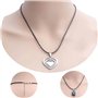 Cordon de Collier Wax Cordon de Collier en Cuir Artificiel Collier Mousqueton en Corde Tressée DIY Collier Pendentif Accessoires