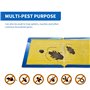 Wemk Piège à Souris Pièges à Rats, 20 Plaques Collantes Souris, Plaques de glu Anti Souris Anti Rat - Grande Taille, 20.2 x 30.5