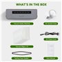 Diboniur Machine Sous Vide Alimentaire 5 en 1, Appareil de Mise Sous Vide pour la Conservation et la Cuisine, Compagnon Sous-Vid