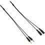 Kingston HyperX Dual 3.5mm PC Extension Cable Cloud corresponding HXS-HSEC1